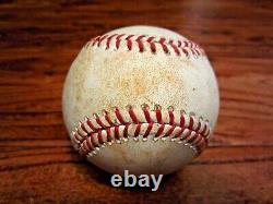 Alex Bregman Astros Jeu Utilisé Mlb Debut Baseball 25/07/2016 Vs Yankees Altuve Hit