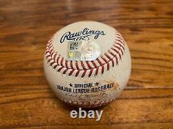 Alex Bregman Astros Jeu Utilisé UNIQUE Baseball 29/05/2023 Space City Hit #866