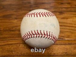 Alex Bregman Astros Jeu Utilisé UNIQUE Baseball 29/05/2023 Space City Hit #866