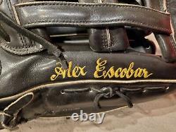 Alex Rawlings Escobar Jeu Utilisé Baseball Gant Métastases Venezuelen Mlb Pro302 6jb