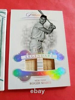 Babe Ruth Jeu Utilisé Bat Card #d3/20 1 Of 1 Mickey Mantle Jersey Roger Maris Bat