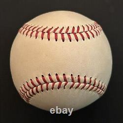 Baseball officiel de la Ligue Nationale Spalding 1952-57 NM-MT Warren Giles + Boîte d'Origine