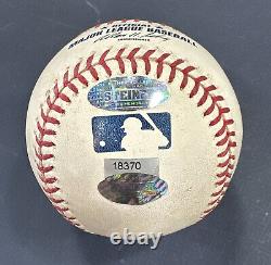 Baseball signé et utilisé lors du match des Mets de Billy Wagner, 326 sauvegardes, autographe, Steiner MLB HOLO COA