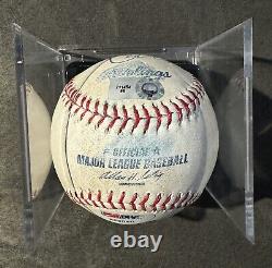 Baseball utilisé en jeu signé par Mike Trout de 2013, batteur MLB, certifié PSA