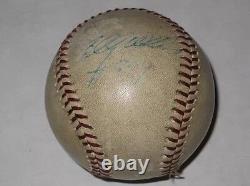 Billy Williams #399 Accueil Run Jeu Utilisé Signé Baseball 1974 Chicago Cubs Hof