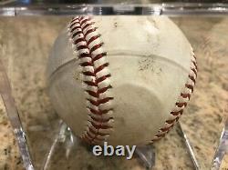 Bo Bichette Toronto Blue Jays Jeu Utilisé Baseball Single 5/6/21 Hit #131-mlb Holo