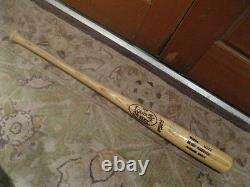 Brady Anderson Autographié Jeu Utilisé Louisville Slugger Baseball Bat