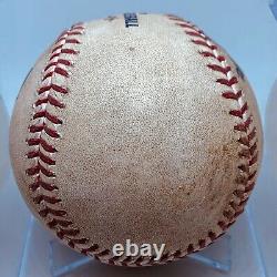 Carrière de Madison Bumgarner K #1414 Balle de baseball utilisée lors du match Mlb du 15/07/2017 Giants Padres