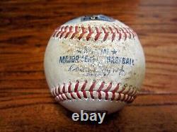 Cedric Mullins Orioles Jeu Utilisé Single Baseball 8/26/2022 Hit #386 + Rutschman