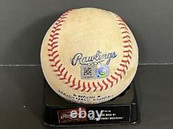Chris Sale Red Sox Autographe Ballon de Baseball Utilisé en Jeu MLB Hologramme 300 K Match