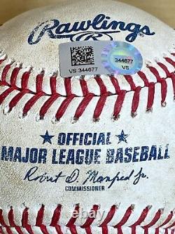 Clayton Kershaw Career Strikeout #2497- 2020 Game Utilised Baseball Dodgers / Giants