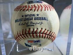 Clayton Kershaw Jeu De Baseball Des Dodgers Anciens Et D'occasion 08/09/15 Mlb Psa Authentification