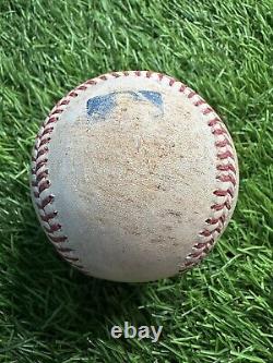 Clayton Kershaw LA Dodgers Balle de baseball utilisée en 2014, retrait sur prises NL MVP Cy Young MLB