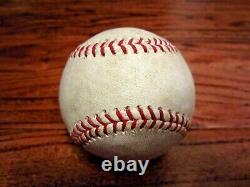 Colby Rasmus Astros Jeu Utilisé Triple Baseball 4/12/2015 Hit #676 Vs Rangers Mlb