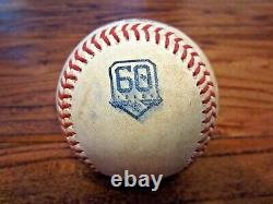 DJ LeMahieu Yankees Utilisé lors du match de baseball SIMPLE le 21/07/2022 Coup #1541 Astros Logo 60