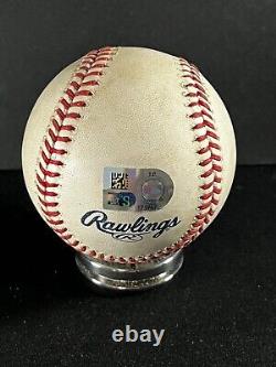 Début de la MLB de Heston Kjerstad en 2023 - Balle de baseball utilisée lors du match du 14 septembre 2023
