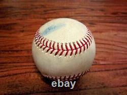 Gerrit Cole Astros 2019 Alds Jeu 2 Jeu De Baseball Usagé 10/5/19 Vs Rays Lowe Hit
