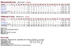 Gerrit Cole Carrière Hit #34 Baseball Utilisé Pour Le Jeu 5/6/17 Yankees Astros Pirates Mlb