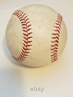 Giancarlo Stanton New York Yankees Jeu De Baseball Utilisé Mlb Authentifié