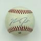 Incroyable Mike Trout Rookie Jeu Signed 2011 D'occasion All Star Game Baseball Jsa
