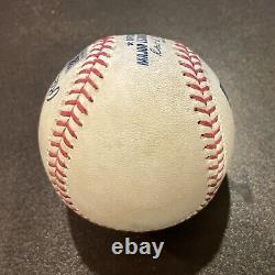 Jacob Degrom New York Mets Jeu D'occasion Baseball Strikeout 2020 Mlb Auth