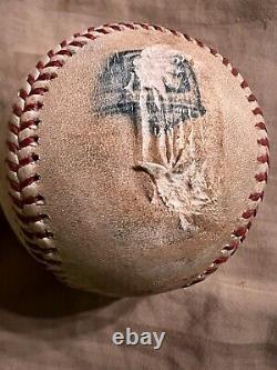 Jeremy Pena Astros Jeu De Baseball Utilisé 24/04/22 Blue Jays 60 Years Logo Hit Rbi