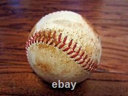 Jeremy Pena Astros Jeu Utilisé Single Baseball 5/21/2022 Affichage #35 60e Logo Rookie