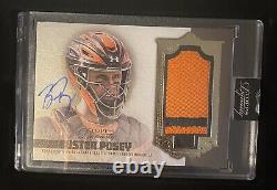 Jeu Topps Dynasty Buster Posey 2019 Patch Autographe D'occasion Auto 1/10 Giants