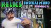 Jeu Utilisé Relics Baseball Card Binder Show Case