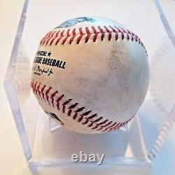 Juan Soto Base Frappe #235 Single 8/19/19 Mlb Jeu Authentifié De Baseball Utilisé