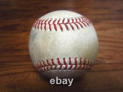 Ketel Marte Dbacks Jeu Utilisé Single Baseball 9/27/2022 Astros Hunter Brown Pitch