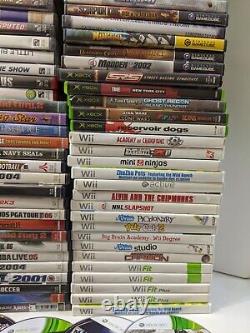 Lot De 140+ Jeux Vidéo Playstation Lot Ps2, Ps3 Ps4 Wii, Nintendo Ds, Xbox