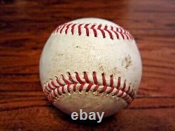 Michael Brantley Astros Jeu Utilisé Single Baseball 6/14/2022 Affichage #1631 Tx 50 Logo