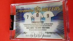 Mickey Mantle Roger Maris Yogi Berra Jeu Utilisé Jersey & Bat Card #d4/5 Ultimate