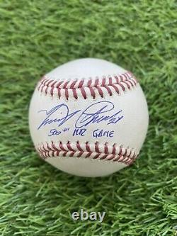 Miguel Cabrera Detroit Tigers Balle de baseball utilisée lors du match du 500e circuit MLB Auto LOA