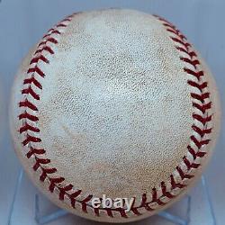 Mookie Betts Single Hit #595 Mlb Holo Jeu De Baseball Utilisé Red Sox 9/15/17 Dodgers