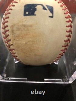 Nolan Arenado Mlb Jeu De Baseball Utilisé 9/1/17 Arizona Vs Rockies Hit #770