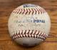 Oscar Colas White Sox Match Utilisé Balle De Baseball Individuelle 4/1/2023 Contre Les Astros DeuxiÈme Coup #2