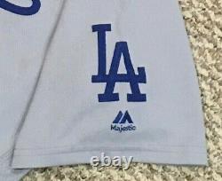 Postseason Geren Taille 48 #16 2018 Los Angeles Dodgers Jeu Utilisé Jersey Mlb Holo