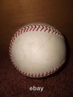SPENCER STRIDER 99.6mph (9ème manche de carrière lancée) Balle utilisée lors du match de la MLB du 17/04/22