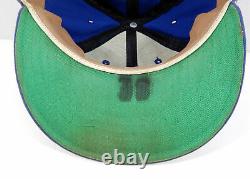 Seattle Mariners Floyd Bannister #38 Jeu Utilisé Blue Hat