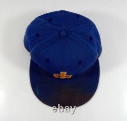Seattle Mariners Floyd Bannister #38 Jeu Utilisé Blue Hat