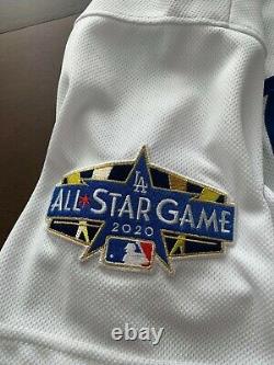 Série Mondiale 2020 Dodgers Walker Buehler All Star Jersey Jeu Utilisé Mlb Coa