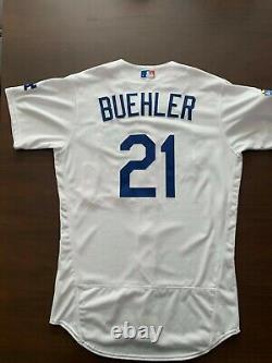 Série Mondiale 2020 Dodgers Walker Buehler All Star Jersey Jeu Utilisé Mlb Coa
