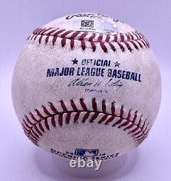 Série d'ouverture MLB 2014: Balle de baseball utilisée lors du match Dodgers contre l'Australie