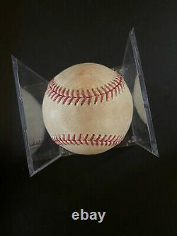 Shohei Ohtani Angels Authentifié Game Utilisé 4 Pitched Baseball -7/26/21-win 5