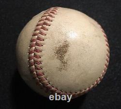 Stan Musial 1949 Jeu Utilisé Baseball Autographié Authentification Multiple
