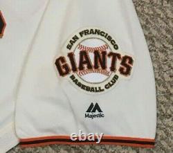 Stratton Taille 48 #49 2018 San Francisco Giants Jusqu'à Utiliser Jersey Home Cream Mlb