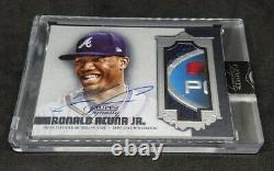 Topps Dynasty Patch 2019 Auto Ronald Acuna Jr. 5 Clr Game-used Patch/auto Ssp/5