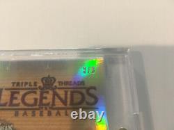 Ty Cobb 2012 Topps Triple Threads Legends Jeu Used Bat Gold Serial #3/3